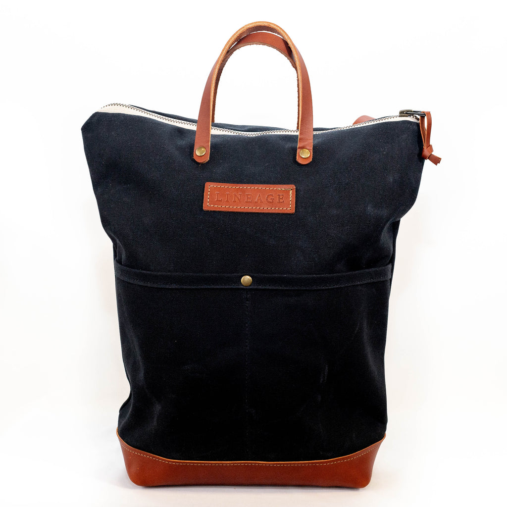 York Deluxe Backpack Black Lineage