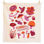 Field Day Mushrooms, Poppies Tea Towel