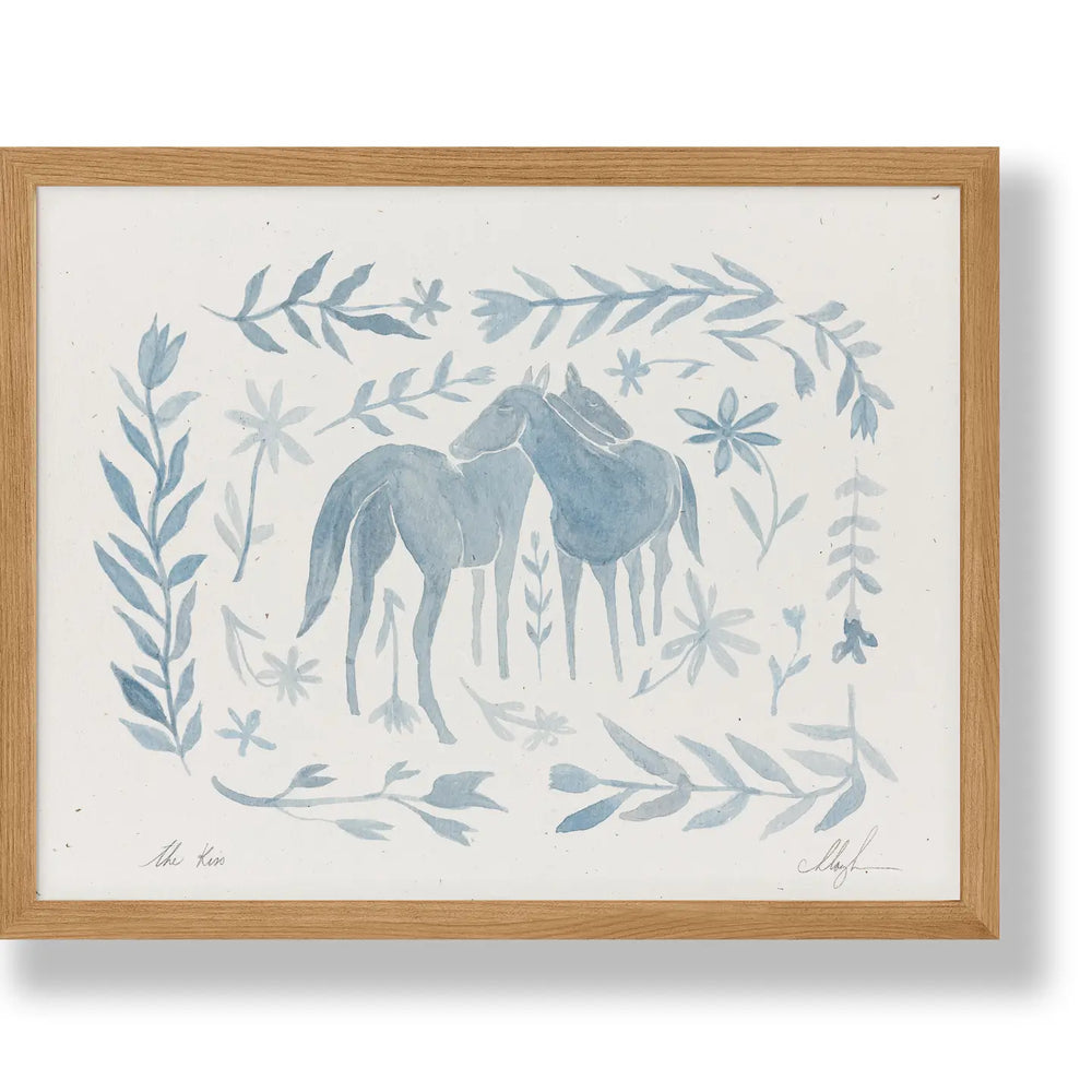 The Kiss Art Print