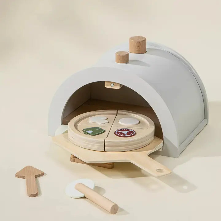 Wooden Pizza Oven Playset