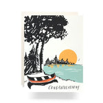 Sunset Congrats Greeting Card