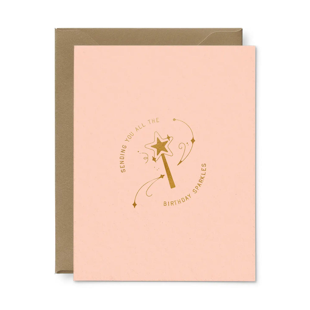 Birthday Sparkles Greeting Card