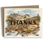 Alpine Lakes Thank You Card