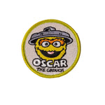 Oscar the Grouch Embroidered Patch - Sesame Street x Oxford Pennant