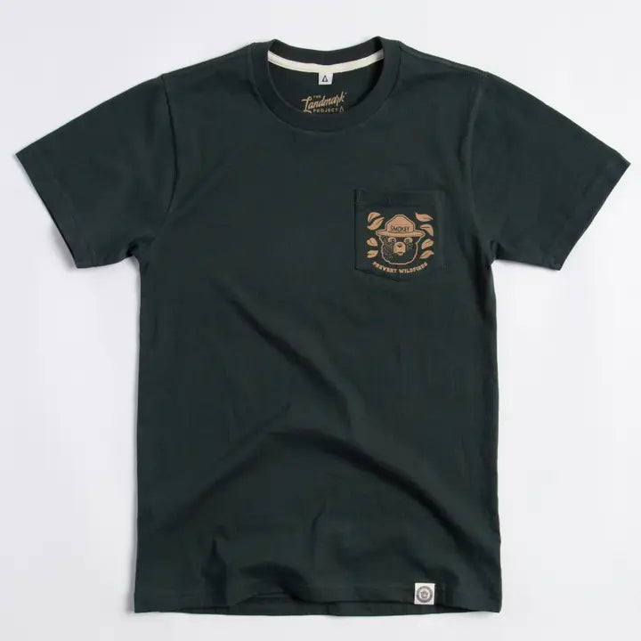 Keep Our Forests Green and Growing Unisex Short Sleeve Tee w/ Pocket