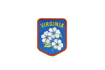 Virginia Embroidered Patch