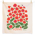 Field Day Mushrooms, Poppies Tea Towel