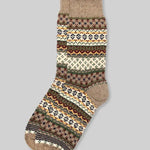 Fair Isle Crew Sock