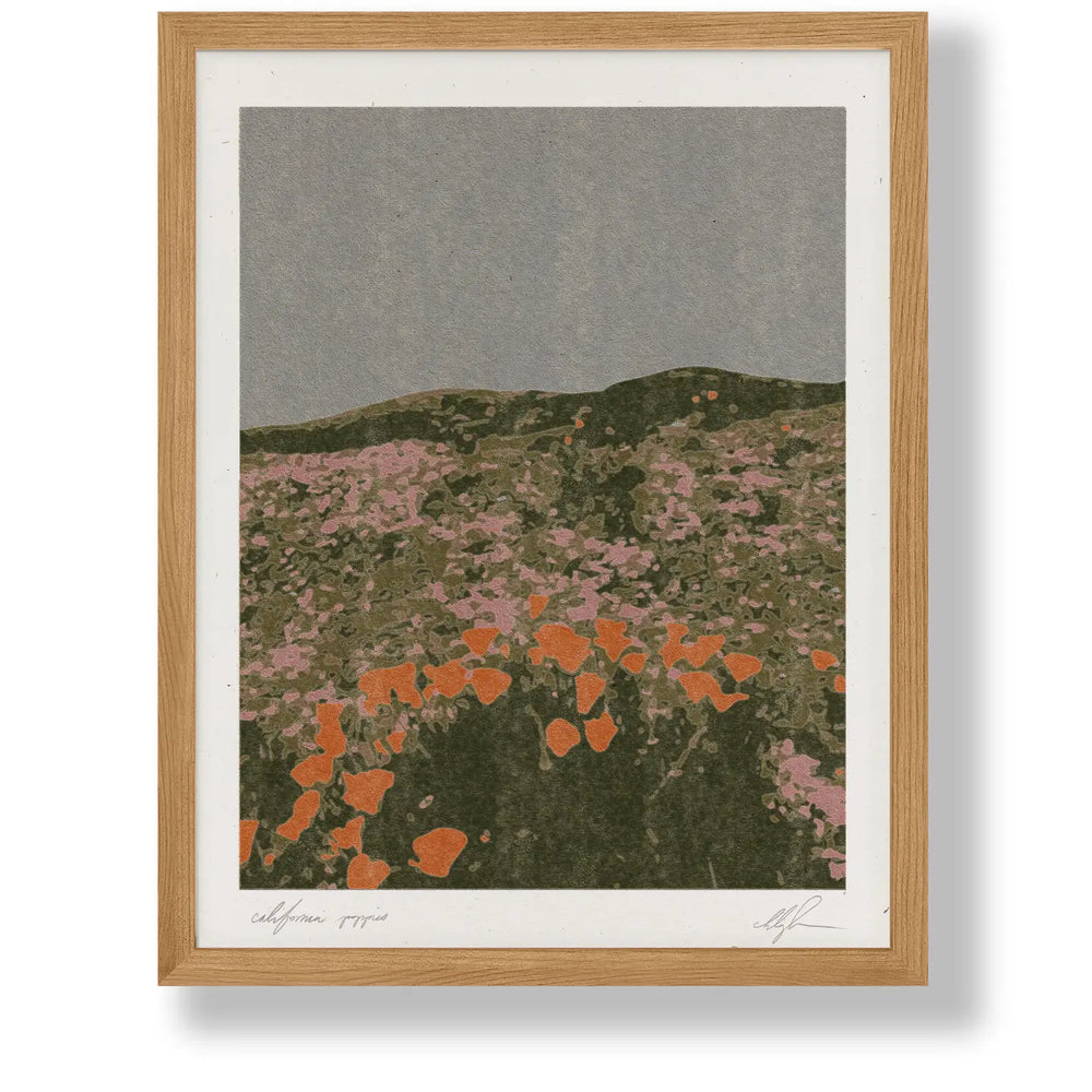 California Poppies Art Print