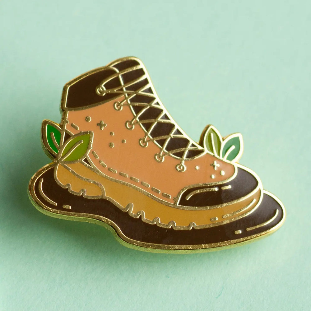 Hiking Boot Enamel Pin