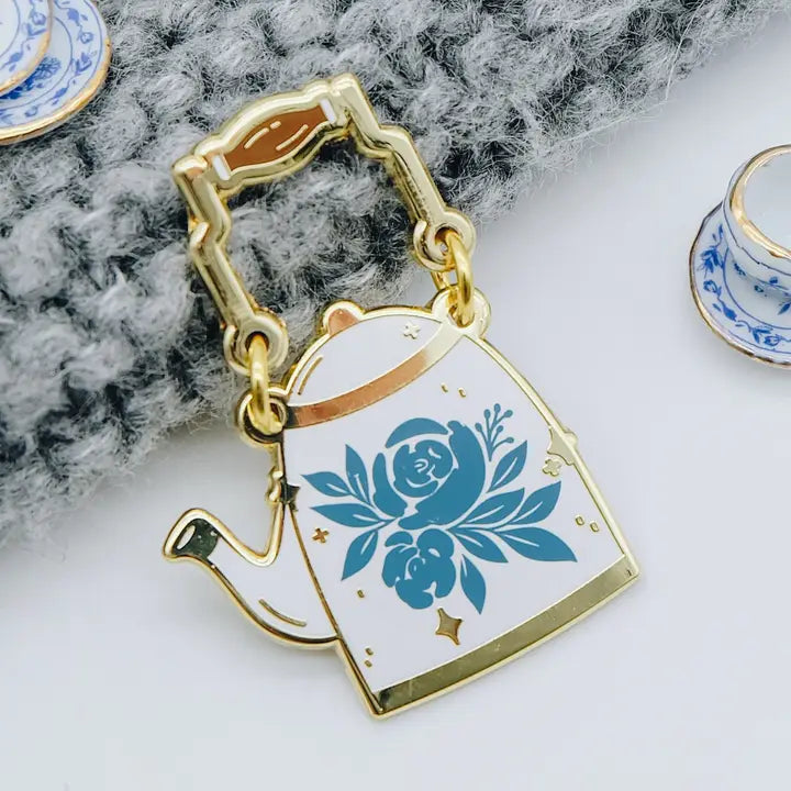 Teapot Enamel Pin