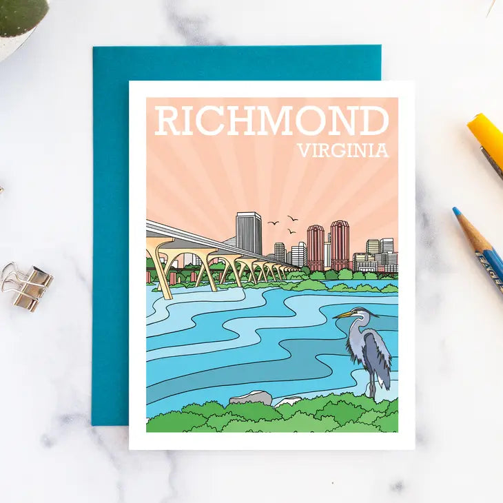 Richmond Virginia Greeting Card