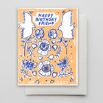 Birthdays Birds-N-Butterflies Card