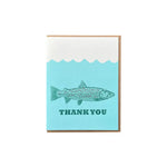 Trout Thank You Card