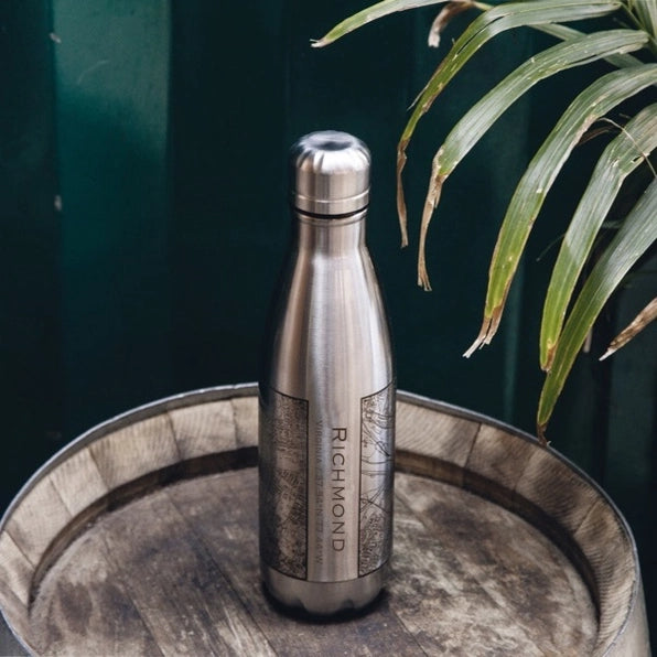 Richmond Map Stainless Water Bottle