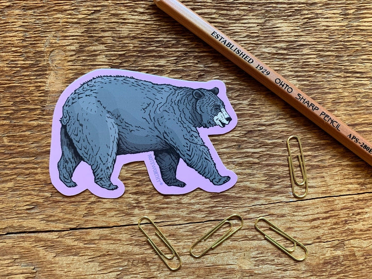 Black Bear Sticker