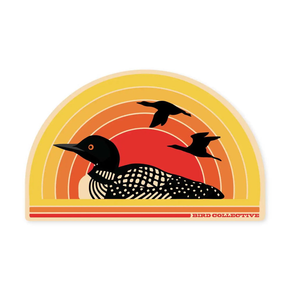 Retro Loon Sticker