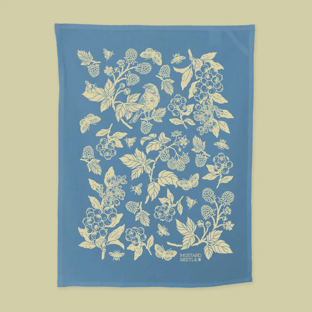 Screen Printed Tea Towel