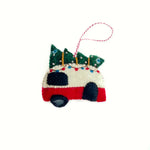 Camper Felt Wool Ornament