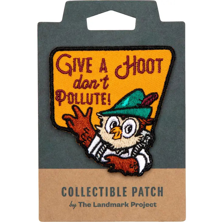 Give a Hoot Don't Pollute Patch