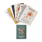 Flower Zodiac Sticker Card Sets