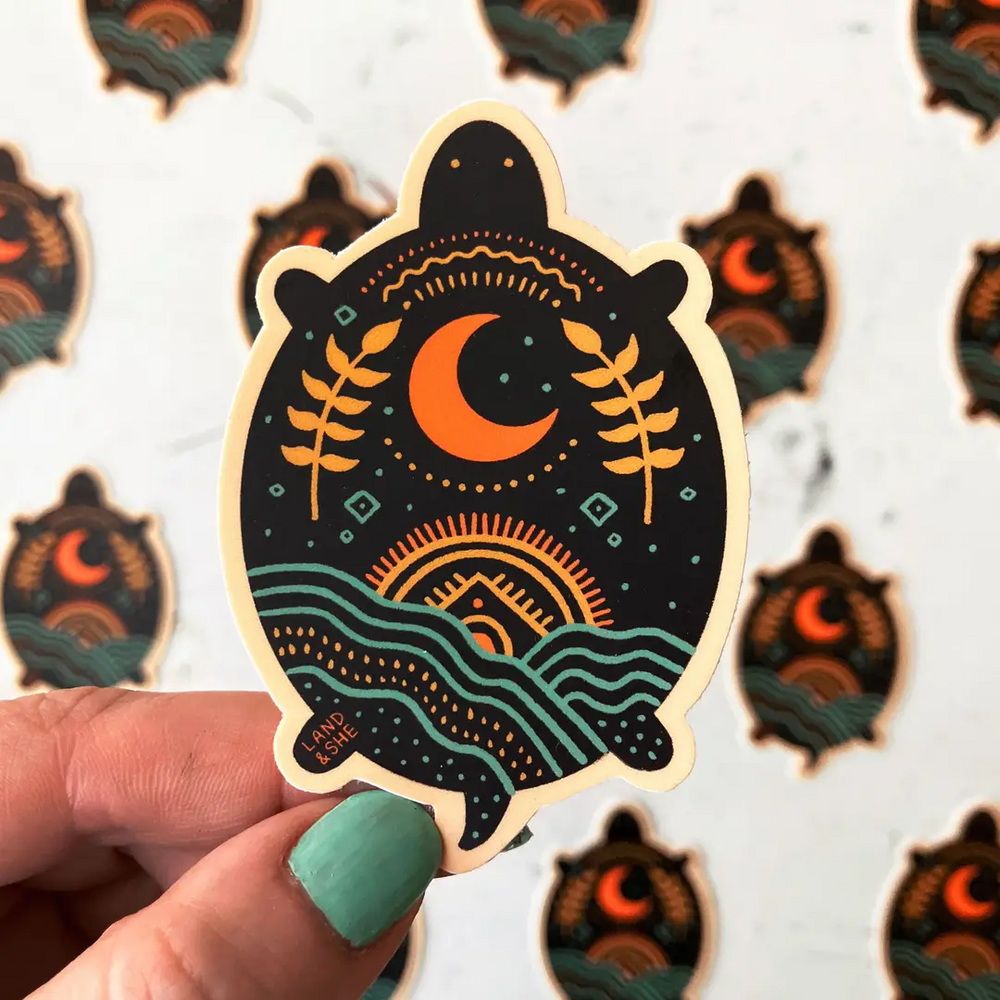 Land & She Stickers
