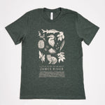 James River Field Guide T-shirt - Forest