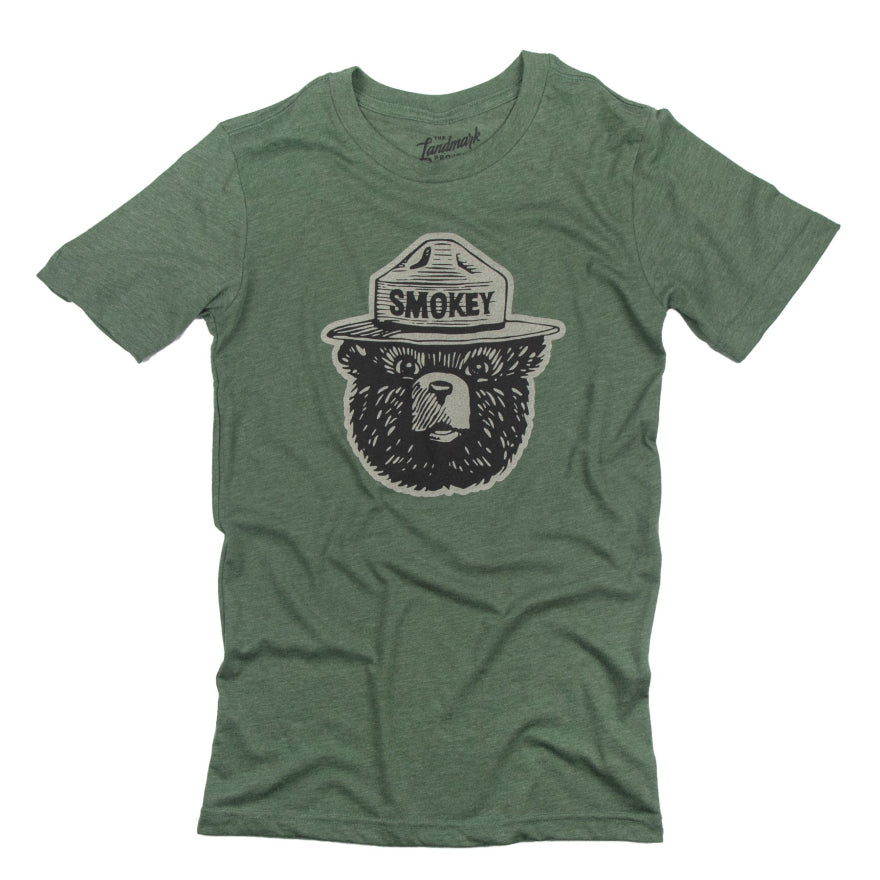 Smokey Bear Logo Tee - Conifer