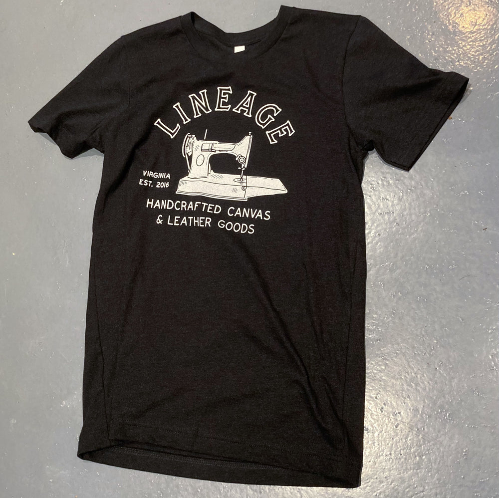 Lineage Sewing Machine T-Shirt - Black No