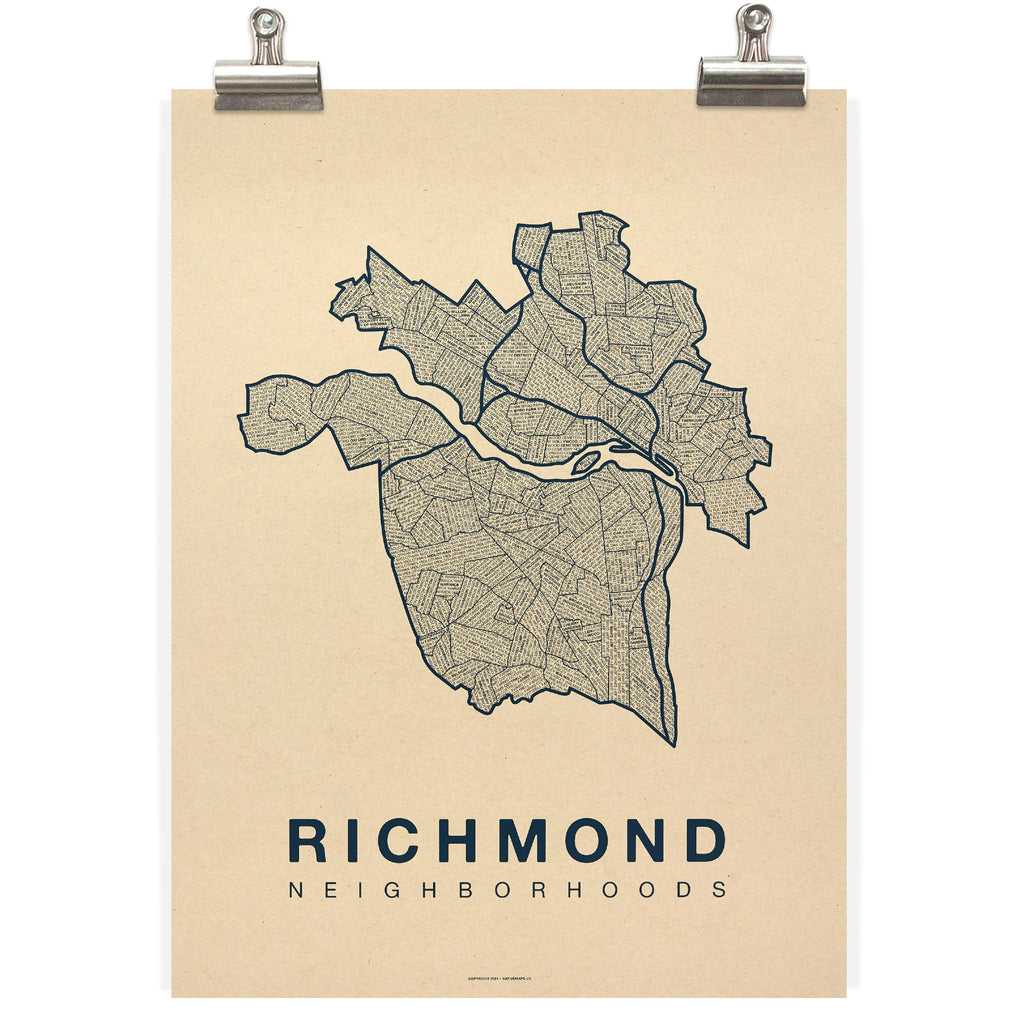 Different Neighborhoods Of Richmond Map Safest Neighborhoods In