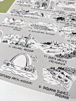 National Parks Print