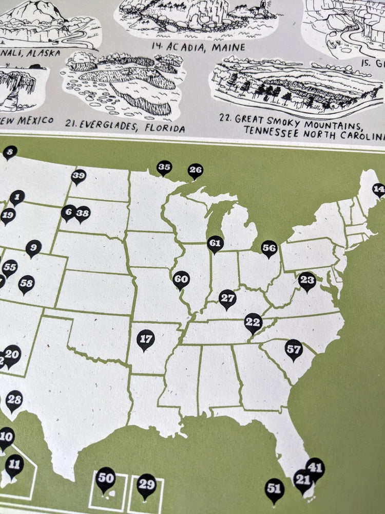 National Parks Print