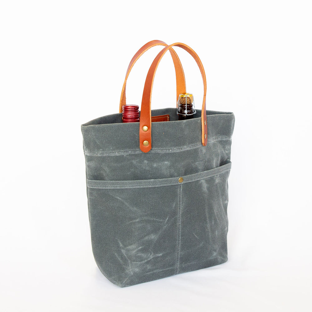 Bottle Tote - Charcoal