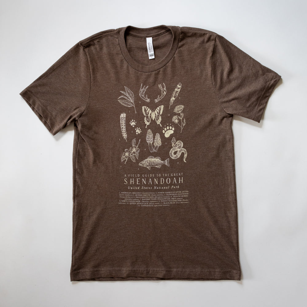 Shenandoah National Park T-shirt - Brown