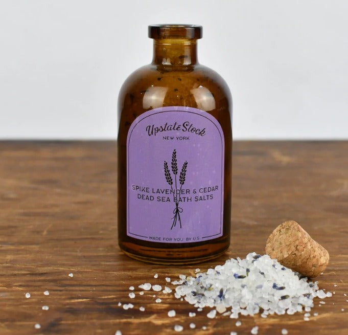 Spike Lavender & Cedar Dead Sea Bath Salts