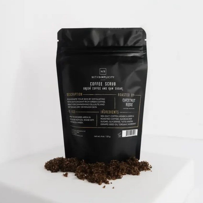 withSimplicity Coffee Scrub