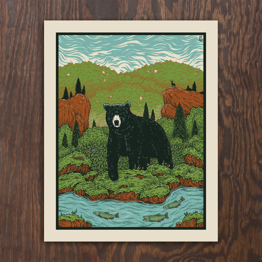 Appalachia Wilderness Screen Print
